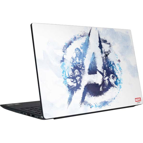 Marvel Avengers Blue Logo Dell Vostro Skin